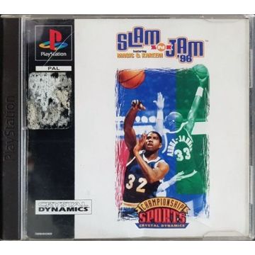 Slam 'n Jam '96 featuring Magic & Kareem-Standaard (PlayStation 1) Gebruikt
