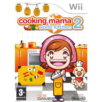 Cooking Mama 2 World Kitchen-Standaard (Wii) Gebruikt