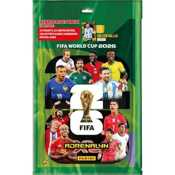 Panini Adrenalyn XL FIFA World Cup 2026-Starter Set Pack (Diversen) Nieuw