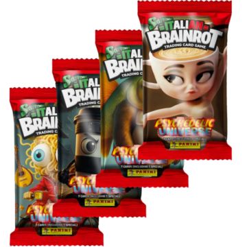 Panini Skifidol Italian Brainrot TCG Psychedelic Universe-Booster Pack (Diversen) Nieuw