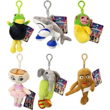 PTS Italian Brainrot Clip-On Mini Pluche-Willekeurig (Diversen) Nieuw
