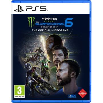 Monster Energy Supercross 6-Standaard (PlayStation 5) Nieuw
