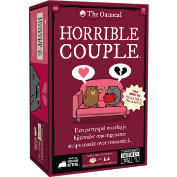 Exploding Kittens Horrible Couple-NL (Diversen) Nieuw