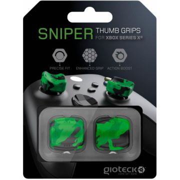 Gioteck Sniper Thumb Grips for XSX-Groen (Xbox Series X) Nieuw