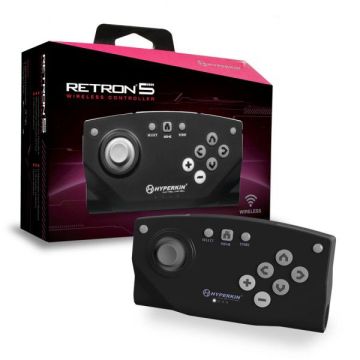 Hyperkin RetroN 5 Wireless Bluetooth Controller-Zwart (Diversen) Nieuw