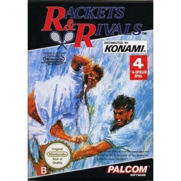 Rackets & Rivals-Duits (NES) Gebruikt
