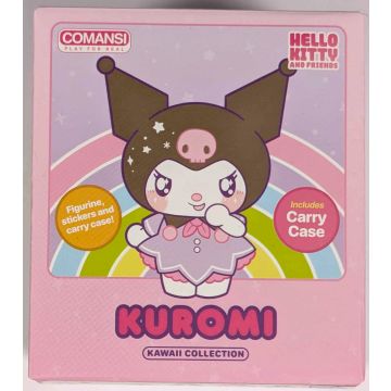 Comansi Sanrio Hello Kitty and Friends Kawaii Collection Sleutelhanger with Carry Case Series 2-Kuromi (Diversen) Nieuw