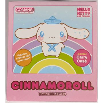 Comansi Sanrio Hello Kitty and Friends Kawaii Collection Sleutelhanger with Carry Case Series 2-Cinnamoroll (Diversen) Nieuw