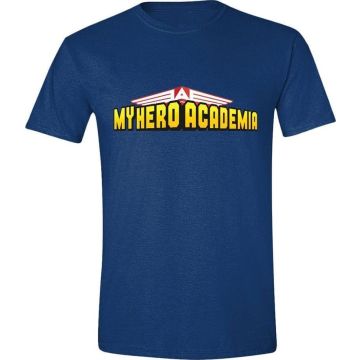 PCMerch My Hero Academia Logo T-Shirt Blauw-Maat XXL (Diversen) Nieuw
