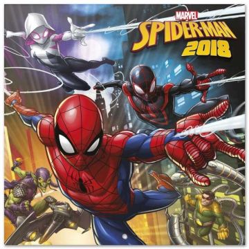 Grupo Erik Kalender 2018-Spider-Man (Diversen) Nieuw