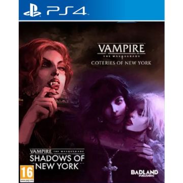 Vampire The Masquerade Coteries of New York + Shadows of New York-Standaard (PlayStation 4) Nieuw