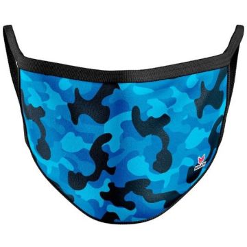 Maskfy Herbruikbare Mondkapje-Blauw Camouflage (Diversen) Nieuw