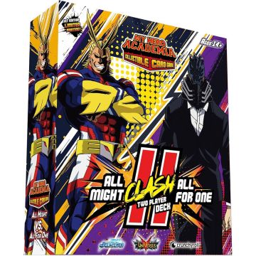 Jasco My Hero Academia CCG 2-Player Clash Deck-All Might vs. All for One (Diversen) Nieuw