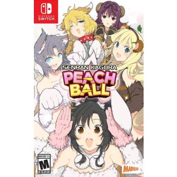 Senran Kagura Peach Ball-Amerikaans (Switch) Nieuw