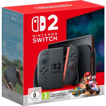 Nintendo Switch 2 Console Bundle-Mario Kart World (DLC) (Switch 2) Nieuw