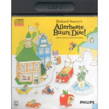 Richard Scarry's Allerbeste Buurt Disc!-Standaard (Philips CD-i) Gebruikt