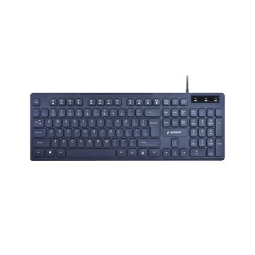 Gembird QWERTY Multimedia Keyboard KB-MCH-04-US Layout (PC) Nieuw