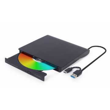 Gembird Externe DVD Drive-Zwart (Diversen) Nieuw