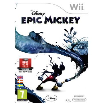 Disney Epic Mickey-Standaard (Wii) Gebruikt