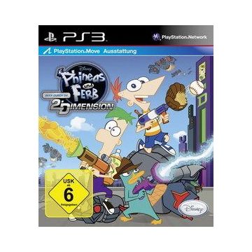 Phineas and Ferb Across the 2nd Dimension-Duits (PlayStation 3) Gebruikt