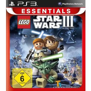 LEGO Star Wars III The Clone Wars-Essentials Duits (PlayStation 3) Gebruikt