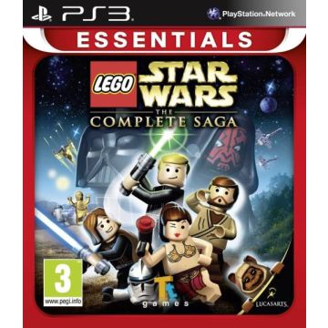 LEGO Star Wars The Complete Saga-Essentials (PlayStation 3) Gebruikt