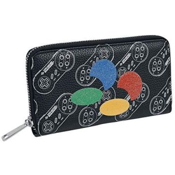 Difuzed Nintendo SNES Logo & Controller AOP Zip Wallet-Standaard (Diversen) Nieuw