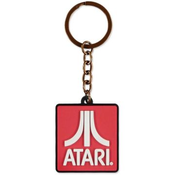 Difuzed Atari Rubberen Sleutelhanger-Logo (Diversen) Nieuw