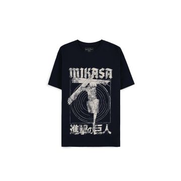 Difuzed Attack on Titan Mikasa Japanese T-Shirt-Maat XL (Diversen) Nieuw