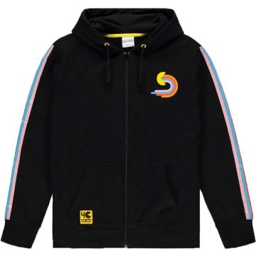 Difuzed Pac-Man 1980 Retro Zip Hoodie-Maat S (Diversen) Nieuw