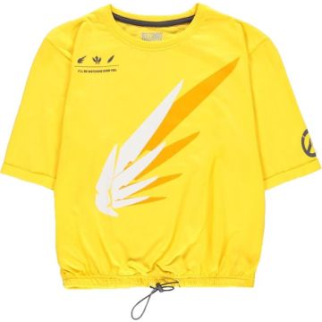 Difuzed Overwatch Mercy's Wings Female Cropped T-Shirt-Maat S (Diversen) Nieuw