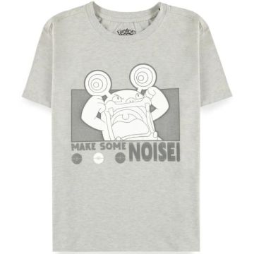 Difuzed Pokémon Loudred Make Some Noise! Female T-Shirt Grijs-Maat M (Diversen) Nieuw