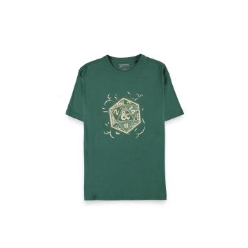 Difuzed Dungeons & Dragons Dice T-Shirt Groen-Maat S (Diversen) Nieuw
