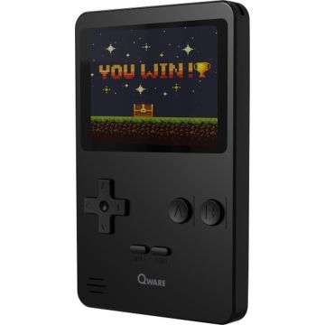 Qware Retro Gamer-Zwart (Diversen) Nieuw