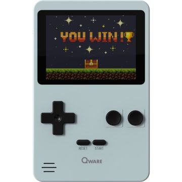 Qware Retro Gamer-Grijs (Diversen) Nieuw