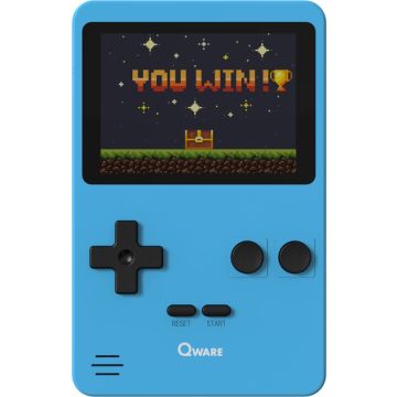 Qware Retro Gamer-Blauw (PC) Nieuw