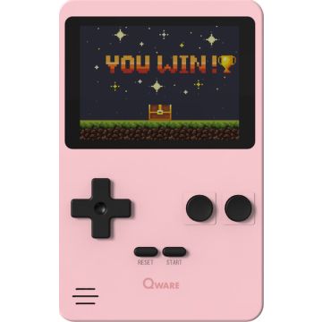 Qware Retro Gamer-Roze (PC) Nieuw