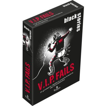 Tucker's Fun Factory Black Stories Card Game-V.I.P. Fails (Diversen) Nieuw