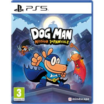 Dog Man Mission Impawsible-Standaard (PlayStation 5) Nieuw