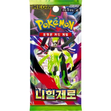 Pokémon TCG Mega Muniki's Zero / Nihil Zero-Booster Pack Koreaans (Diversen) Nieuw