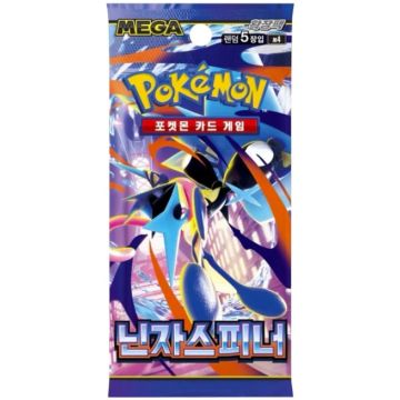 Pokémon TCG Mega Ninja Spinner-Booster Pack Koreaans (Diversen) Nieuw