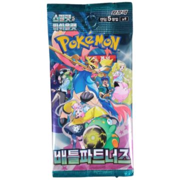 Pokémon TCG Scarlet & Violet Battle Partners-Booster Pack Koreaans (Diversen) Nieuw