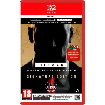 Hitman World of Assassination-Signature Edition (Switch 2) Nieuw