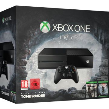 Microsoft Xbox One 1TB Pack-Tomb Raider D.E. + Rise of the Tomb Raider (Xbox One) Gebruikt