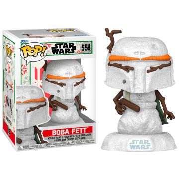 Funko POP! Movies Star Wars Holiday-Boba Fett Snowman (#558) (Diversen) Nieuw