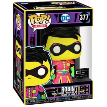 Funko POP! Heroes DC Comics-Robin (Imperial Palace Black Light) (#377) (Diversen) Nieuw