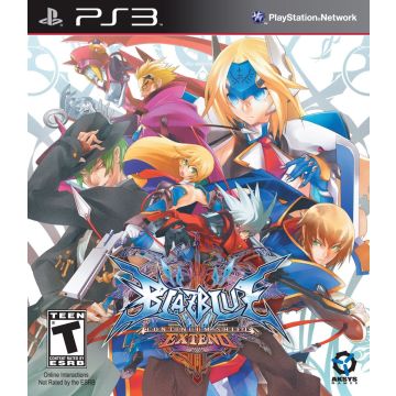 Blazblue Continuum Shift Extend-Amerikaans (PlayStation 3) Gebruikt