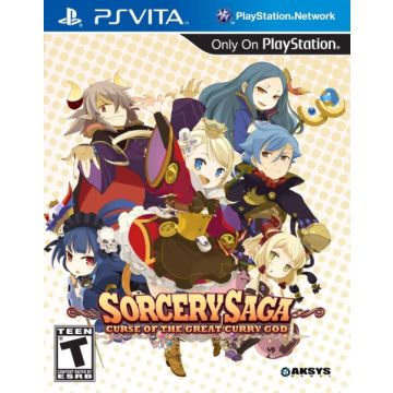Sorcery Saga Curse of the Great Curry God-Standaard (PS Vita) Gebruikt