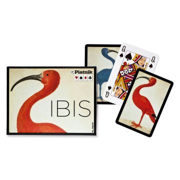 Piatnik Speelkaarten Double Deck-Ibis (Diversen) Nieuw