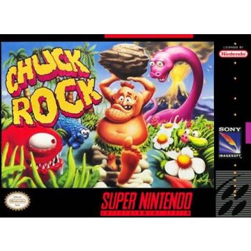 Chuck Rock-Amerikaans (SNES) Gebruikt